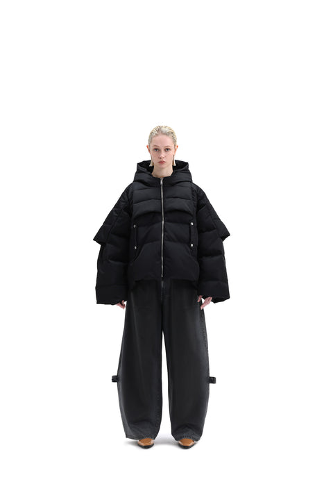 Armour Puffer (Asphalt Black)