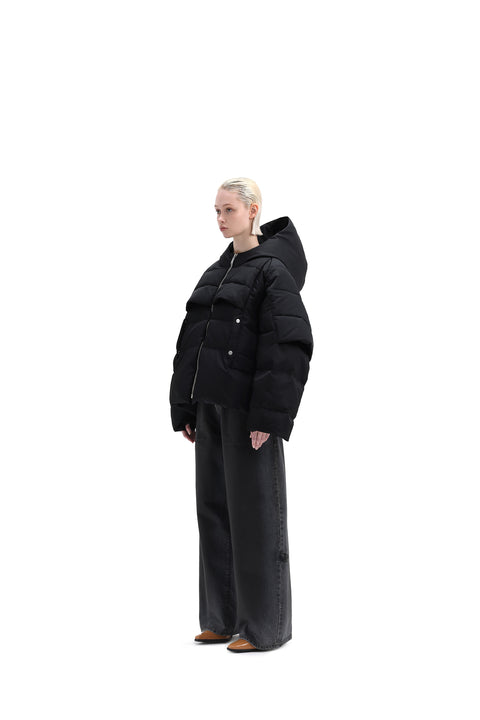 Armour Puffer (Asphalt Black)