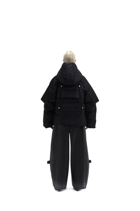 Armour Puffer (Asphalt Black)