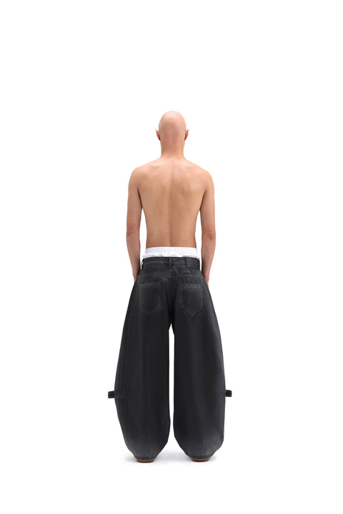 Coated Denim (Polluted Black)