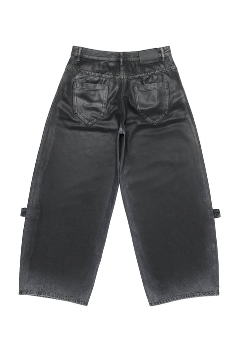 Coated Denim (Polluted Black)
