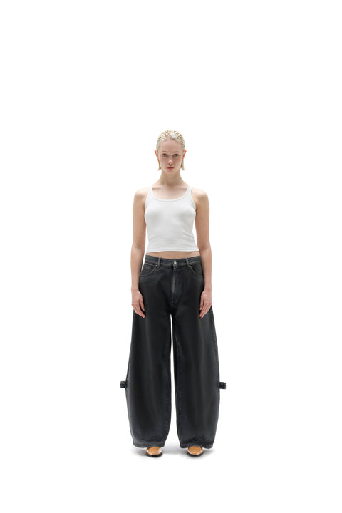 Coated Denim (Polluted Black)