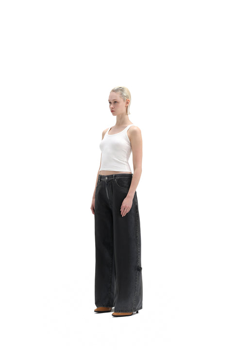 Coated Denim (Polluted Black)