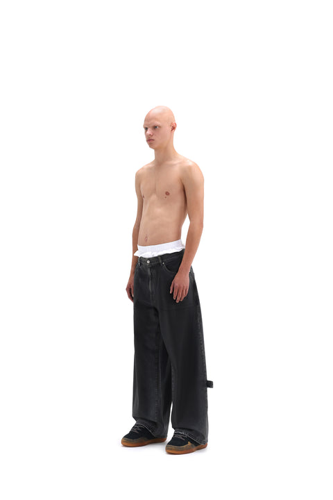 Coated Denim (Polluted Black)